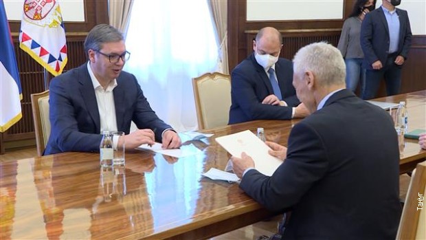 Vučić sa Bocan-Harčenkom Vučić sa Bocan-Harčenkom
