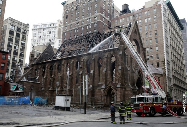 Požar u crkvi se dogodio na Uskrs 2016. godine