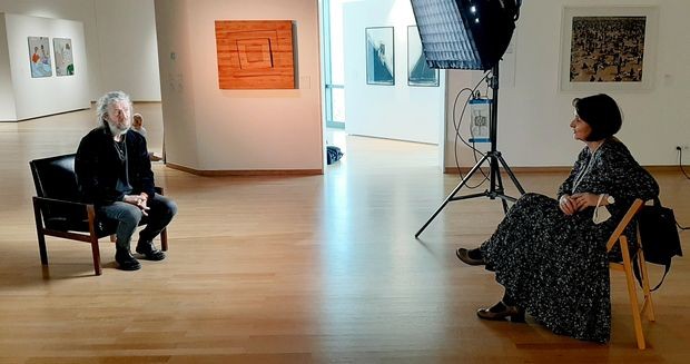 Nikita i Olivera na snimanju emisije 