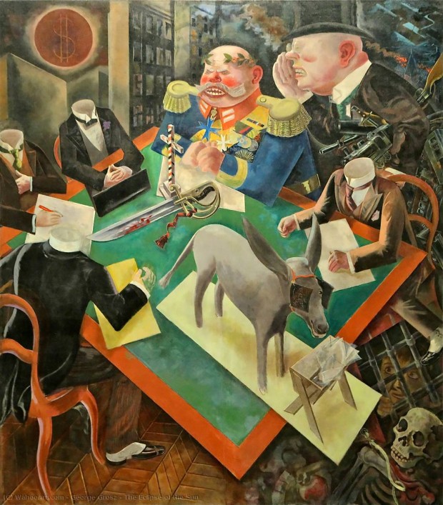 Георг Грос: Помрачење сунца (1928) Георг Грос: Помрачење сунца (1928)