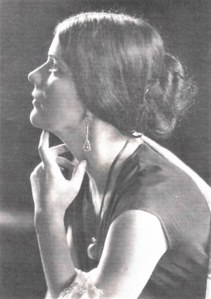 Olga Lazović u Tiflisu 1917.