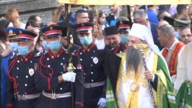 Litiju predvodi patrijarh Porfirije Litiju predvodi patrijarh Porfirije