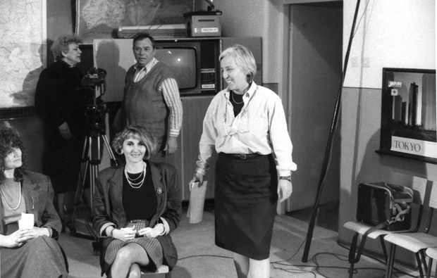 Јелена Генчић са својом екипом на РТС-у