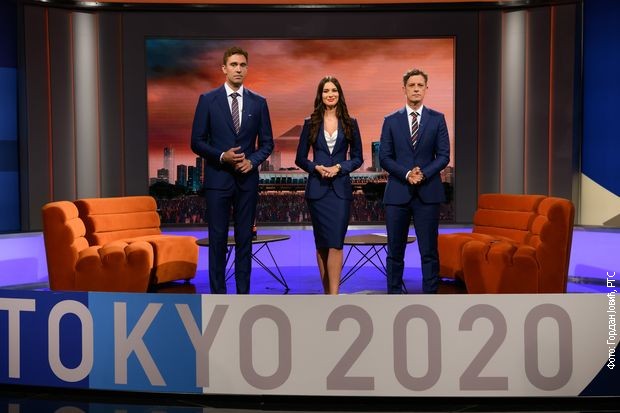 Olimpijsko popodne, Stefan Popović, Dragana Kosjerina i Aleksandar Stojanović