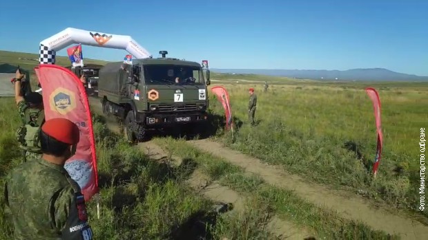 Ekipna bronza za vozače Vojske Srbije na Međunarodnim vojnim igrama Ekipna bronza za vozače Vojske Srbije na Međunarodnim vojnim igrama