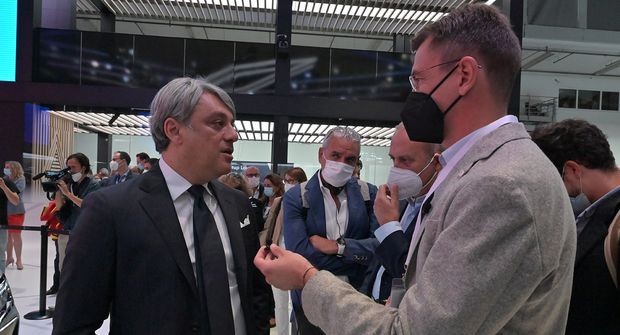 Лука де Мео председник Реноа и Младен Алвировић