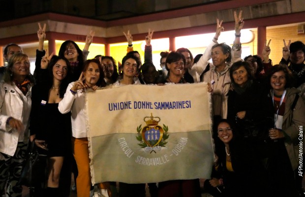 Unija žena San Marina proslavlja promenu zakona o abortusu Unija žena San Marina proslavlja promenu zakona o abortusu