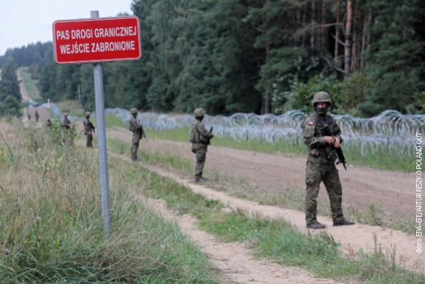 Poljska podiže zid prema Belorusiji od 402 miliona dolara Poljska podiže zid prema Belorusiji od 402 miliona dolara