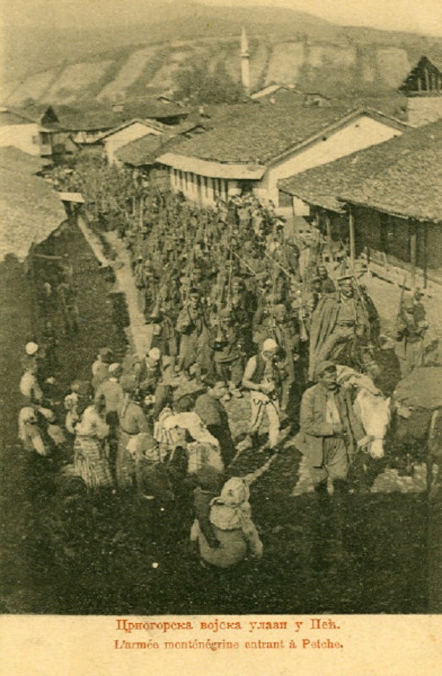 Лучиндан 1912: Црногорска војска улази у Пећ