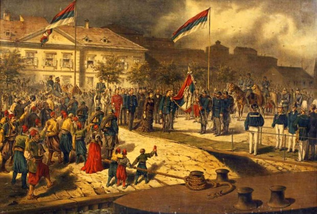Кнез Милан Обреновић полази у рат, 1876. година Кнез Милан Обреновић полази у рат, 1876. година
