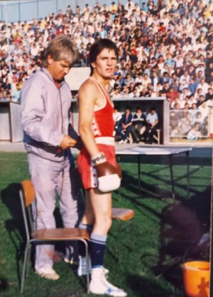 Salih Đerlek pred meč na stadionu u Novom Pazaru