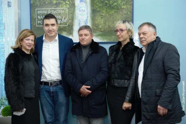 Dragan Stojković Piksi posetio „Rosa vode“ Dragan Stojković Piksi posetio „Rosa vode“