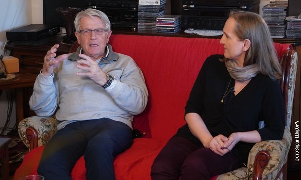 Јован Адамов са ћерком Тамаром