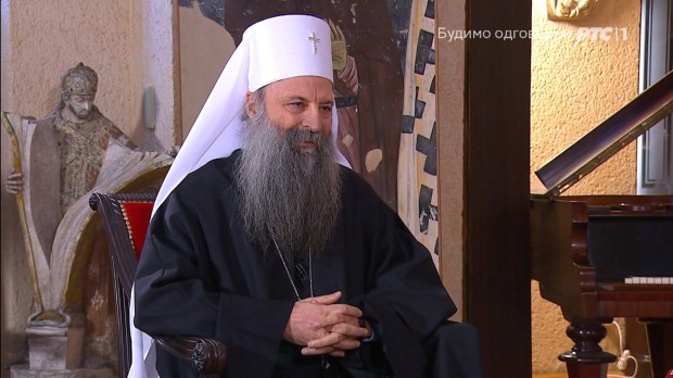 Његова светост патријарх српски Порфирије у интервјуу за РТС