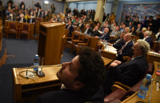 Заседање црногорске скупштине 4. фебруара 2022.