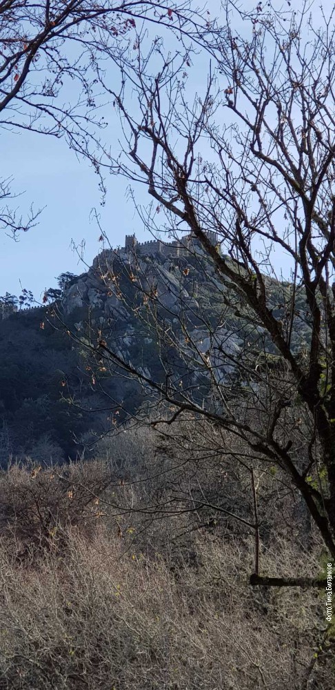 Forteresse mauresque sur la colline