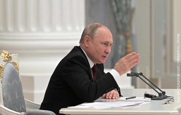 Putin doneo odluku o priznanju Donjecka i Luganska Putin doneo odluku o priznanju Donjecka i Luganska