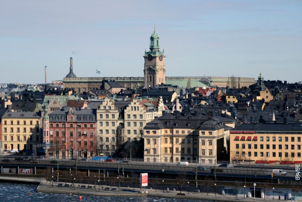 Поглед на Стокхолм из Седермалма