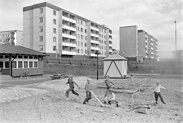 Stokholmsko radničko predgrađe šezdesetih