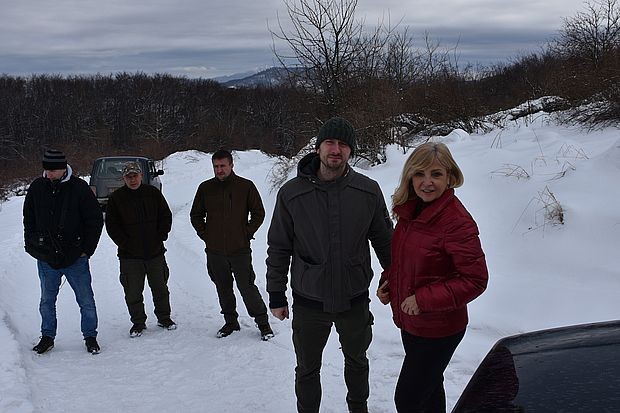 Екипа РТС-а на снимању