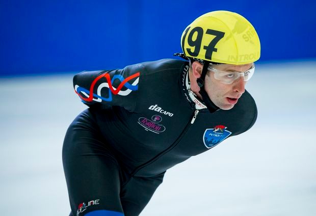 Миодраг Поповић такмичар у брзом клизању