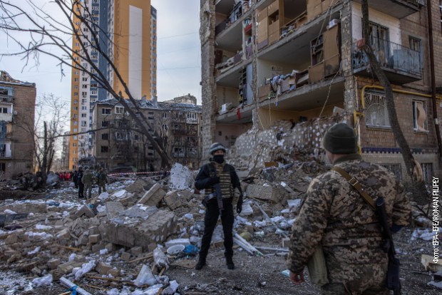 Posledice ratnih dejstava u Kijevu