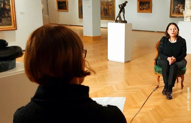 Љиљана Благојевић и Оливера Милошевић на снимању емисије