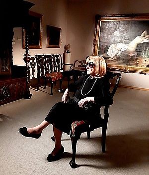 Мира Бањац на снимању Метаморфоза