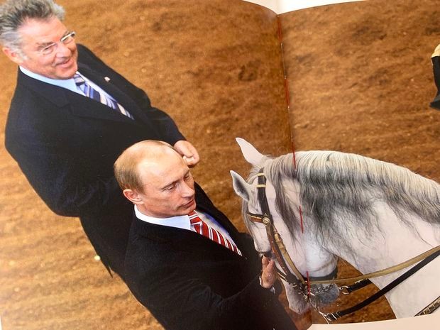 Hajnc Fišer i Vladimir Putin, Beč 2007. godine