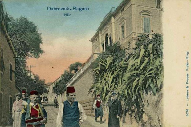 Разгледница из Дубровника с почетка 20. века