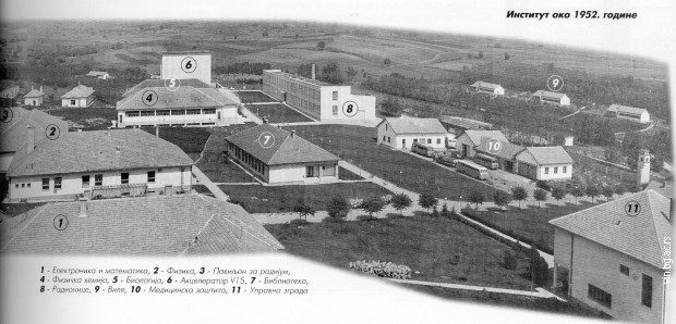 Institut za nuklearne nauke Vinča 1952.