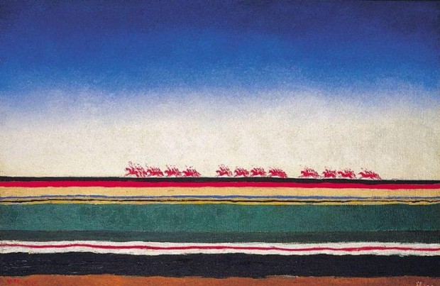 Казимир Маљевич: Црвена коњица (1932)