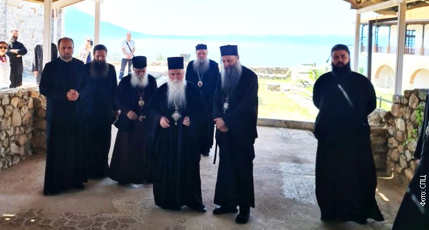 Patrijarh Porfirije u poseti Ohridu: Crkva nudi smisao postojanja svakom čoveku