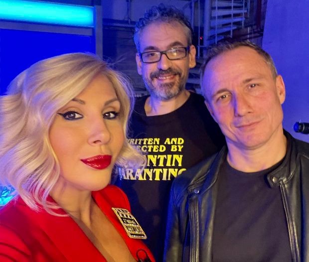 Sandra Perović, Nenad Pavlović i Miloš Timotijević Sandra Perović, Nenad Pavlović i Miloš Timotijević