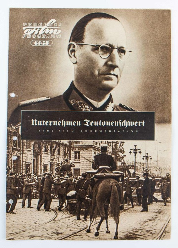 Ханс Шпајдел на плакату за филм 
