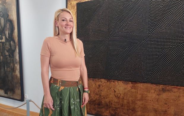 Марија Вуруна, кустоскиња Галерије Лазар Возаревић