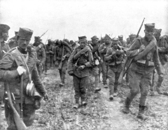 Повлачење српске војске 1915. (фотографија Ристе Марјановића)