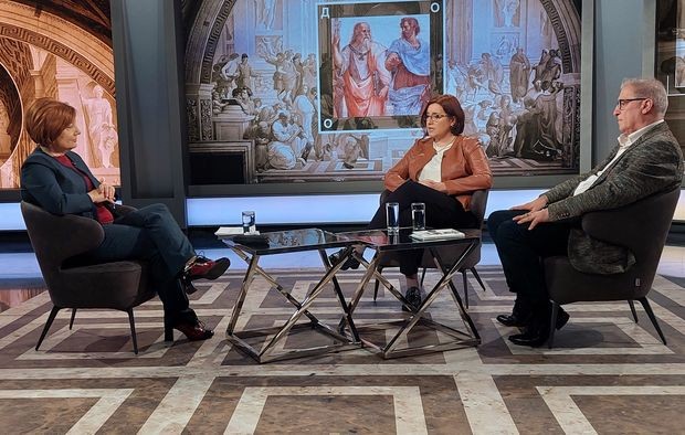 Сања Милић, Весна Тријић и Драган Јовановић Данилов