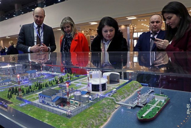 Štand Transnjefta na 21. međunarodnoj izložbi opreme i tehnologija za naftnu i gasnu industriju u Moskvi, aprila 2022. Štand Transnjefta na 21. međunarodnoj izložbi opreme i tehnologija za naftnu i gasnu industriju u Moskvi, aprila 2022.