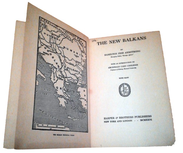 Књига Хамилтона Фиша Армстронга Књига Хамилтона Фиша Армстронга