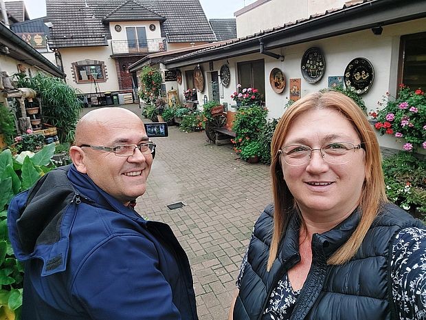 Сниматељ Марко Ковачевић и ауторка Силвија Пашајлић