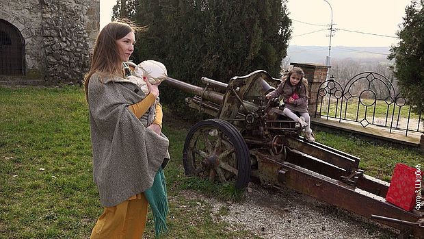 Принцеза Љубица Карађорђевић са децом