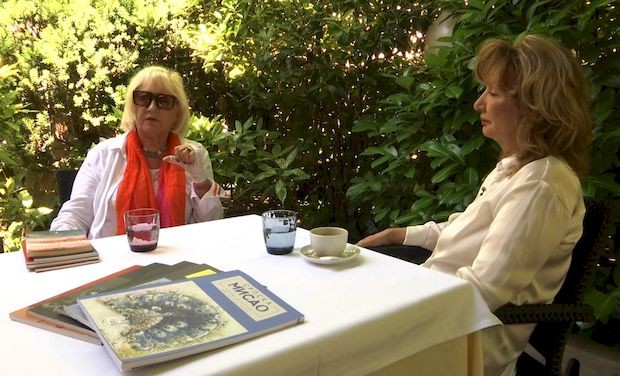 Душица Милановић и Мира Адања Полак