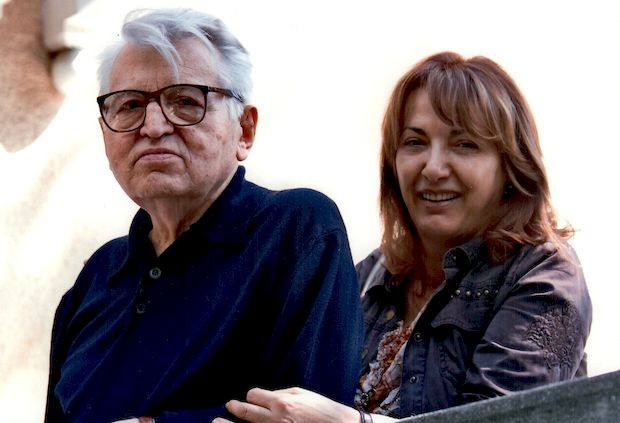 Душица Милановић и Добрица Ћосић