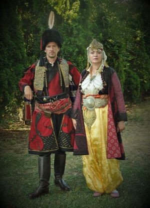 Жељко у херцеговачкој ношњи