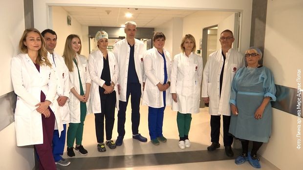 Тим анестезиолога Института за кардиоваскуларне болести Дедиње и Мира Адања-Полак