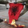Спаљена албанска застава у Чачку