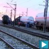 Искочила три вагона теретног воза у Батајници