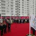 Подигнута застава Србије у Универзитетском селу