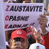 Протест синдиката у Хрватској